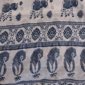 Scarf India Elephant themed